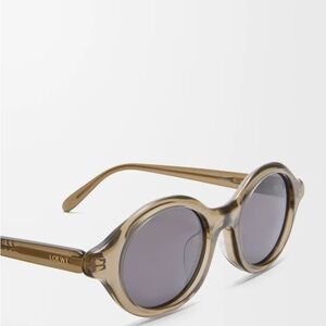 Loewe Epsilon Slim Round Sunglasses